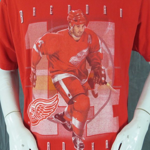 Detroit Red Wings Shirt (VTG) - Brendan Shanahan by Pro Player - Men's Large - Picture 2 of 8